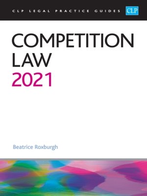 cover image of Competition Law 2021